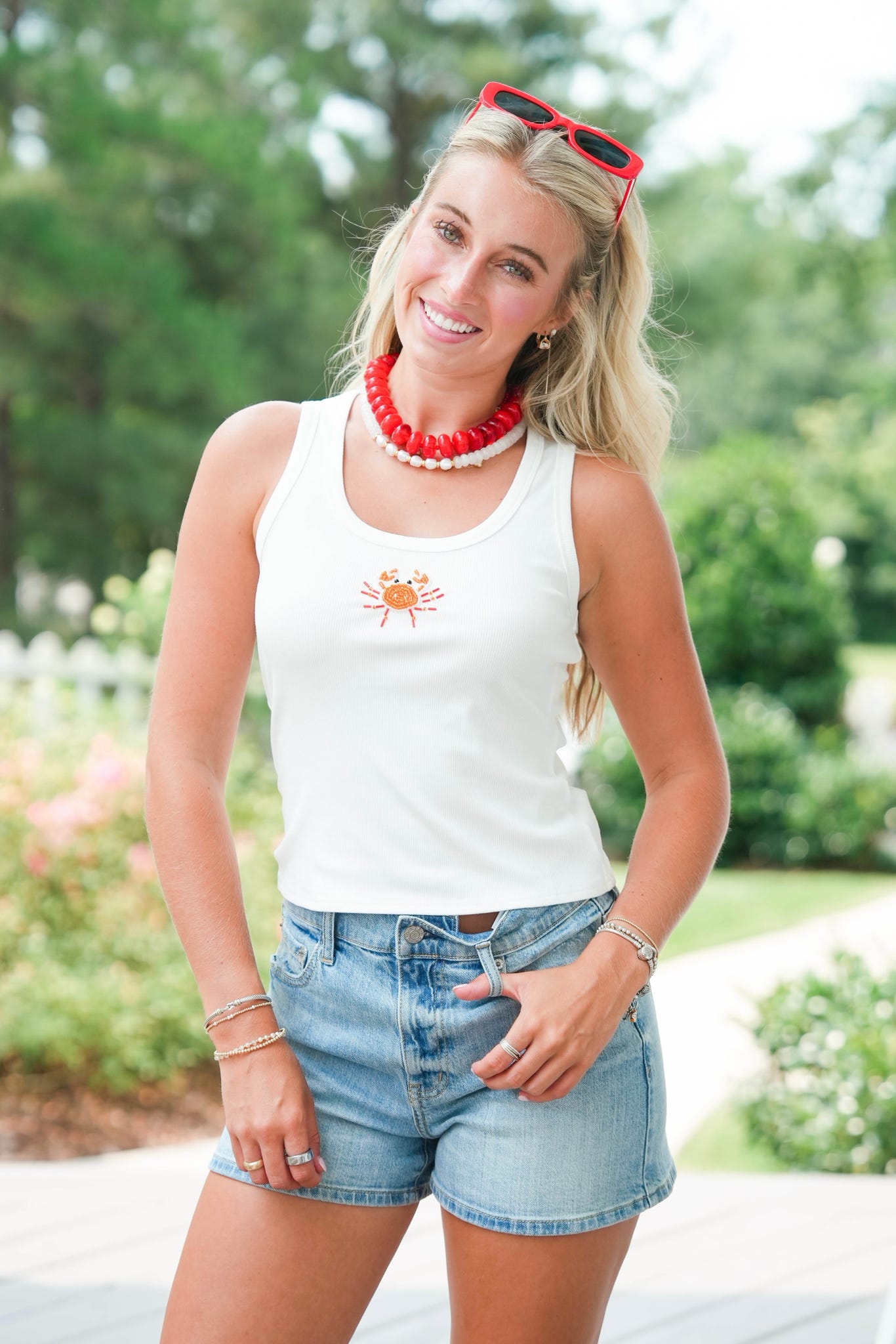 Beaded Crab Tank