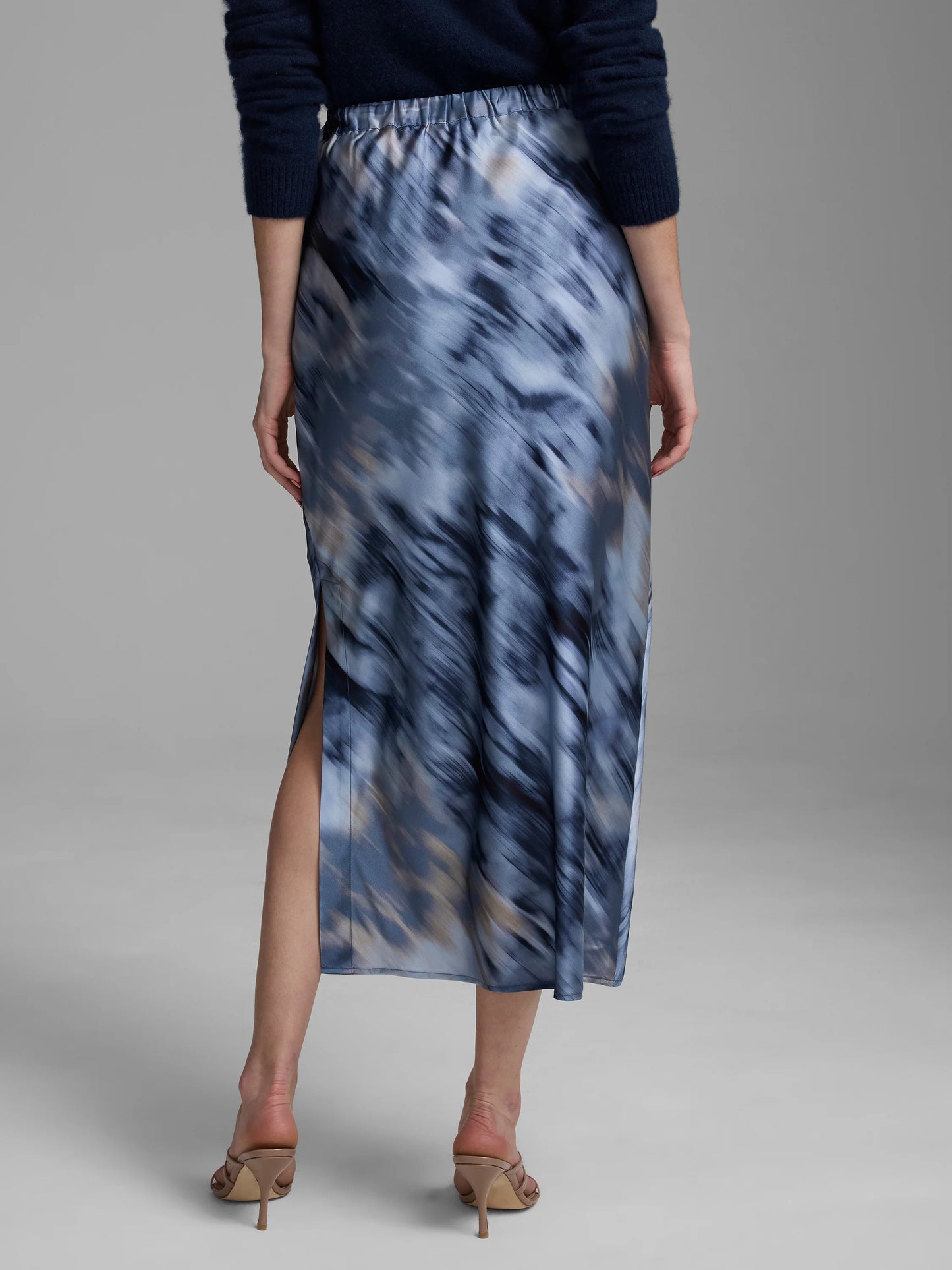 Gold Label Romance Silk Slip Skirt