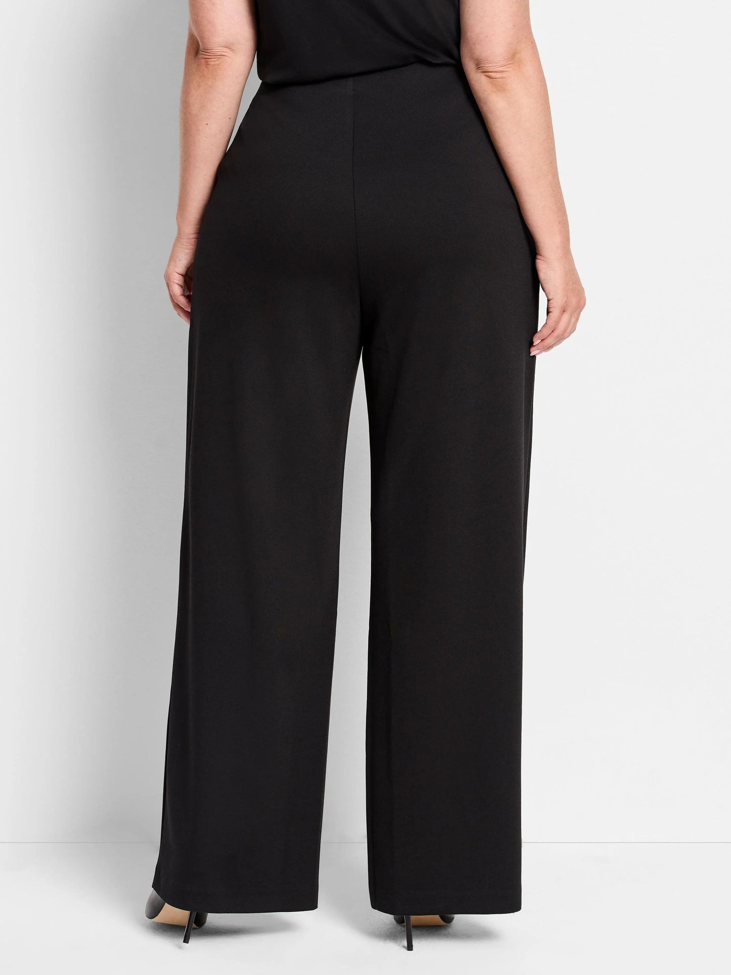 Lenox Wide Leg Drapey Knit Pant