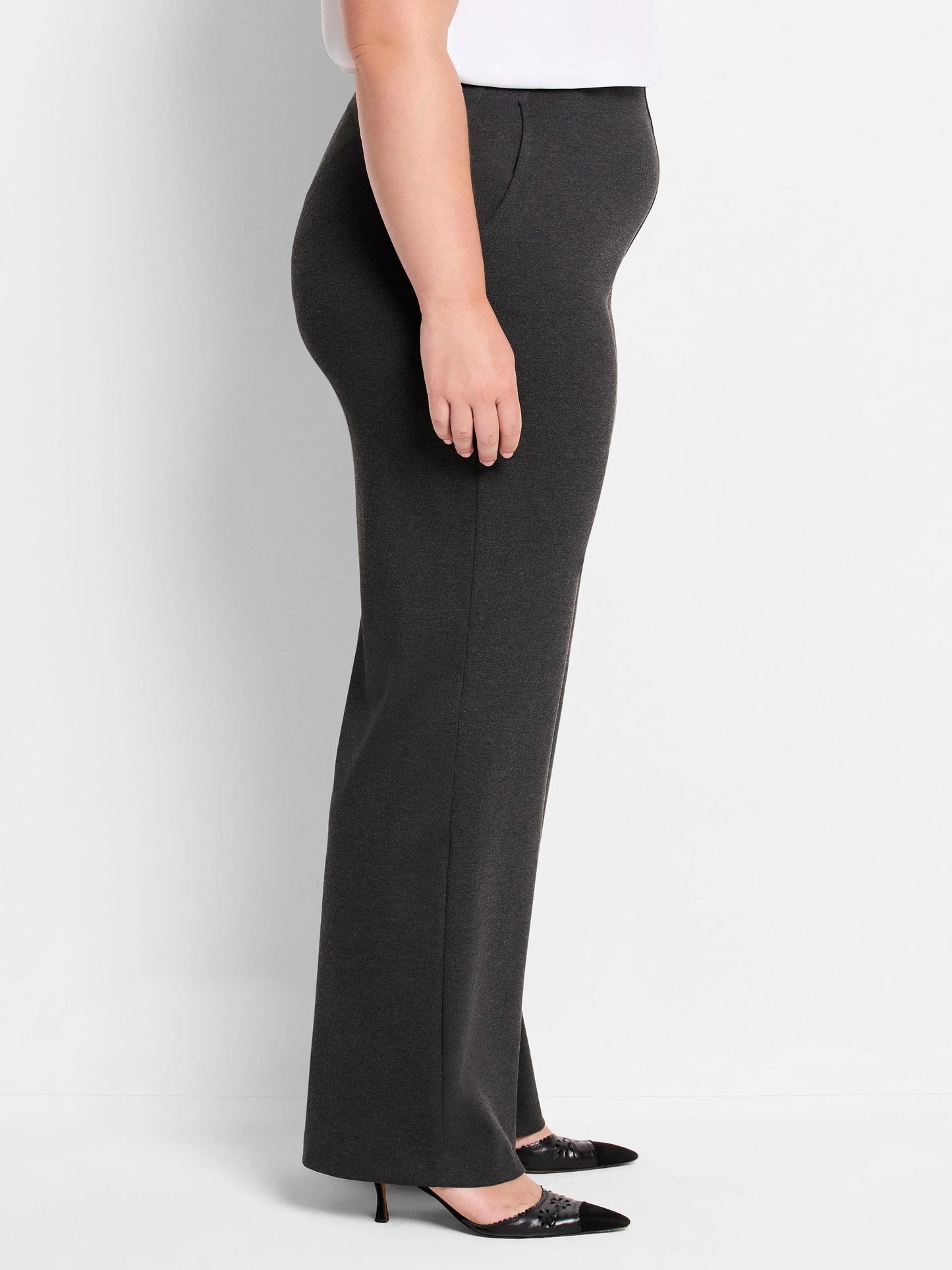 Lenox Wide Leg Drapey Knit Pant