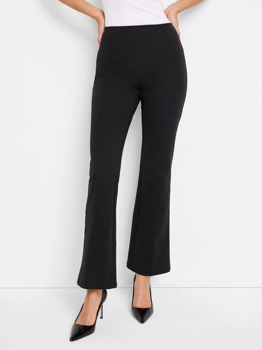Bootcut Cotton Bi-Stretch Pull On Ankle Pant