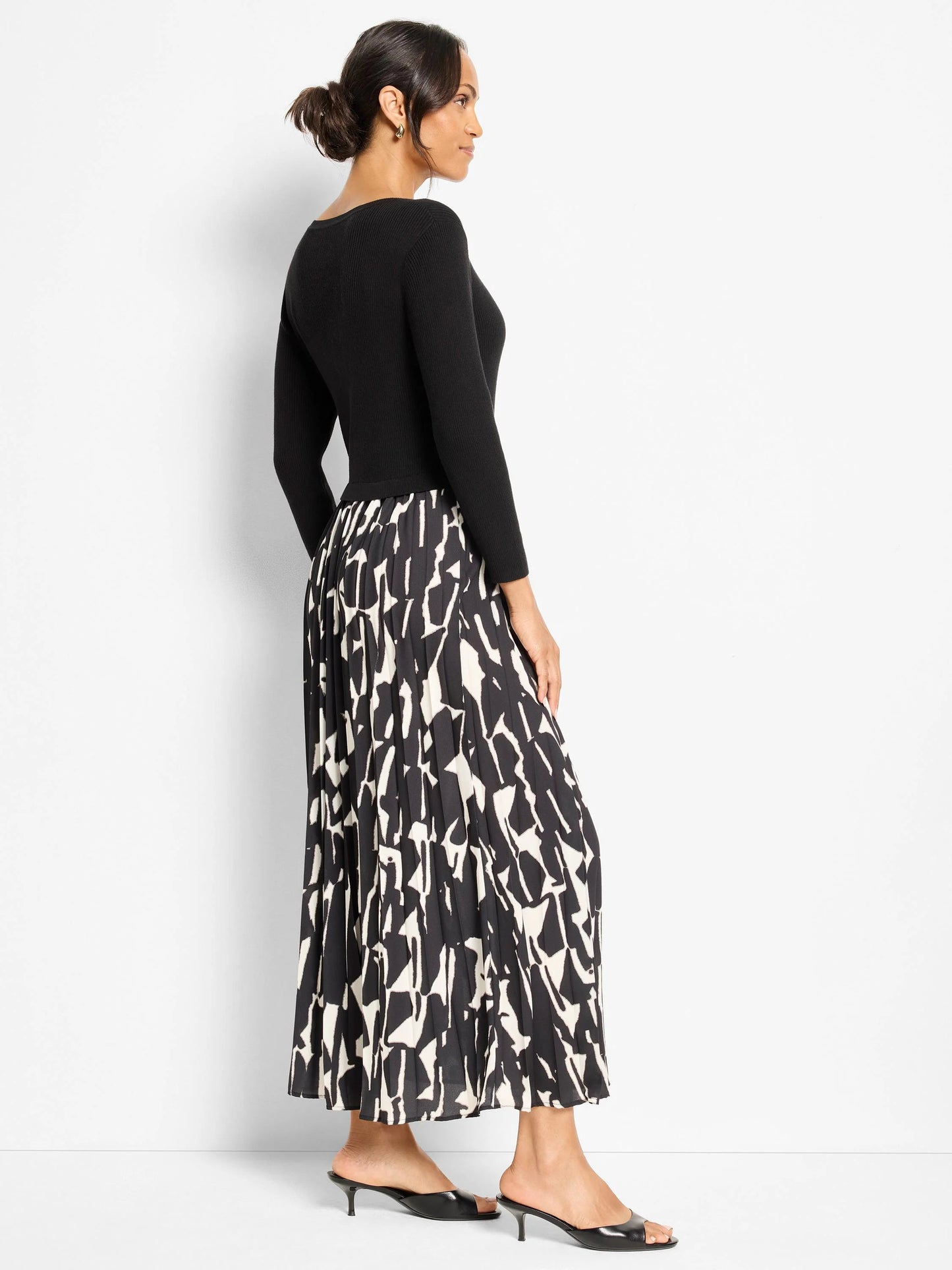 Onyx Print Kyrie Dress