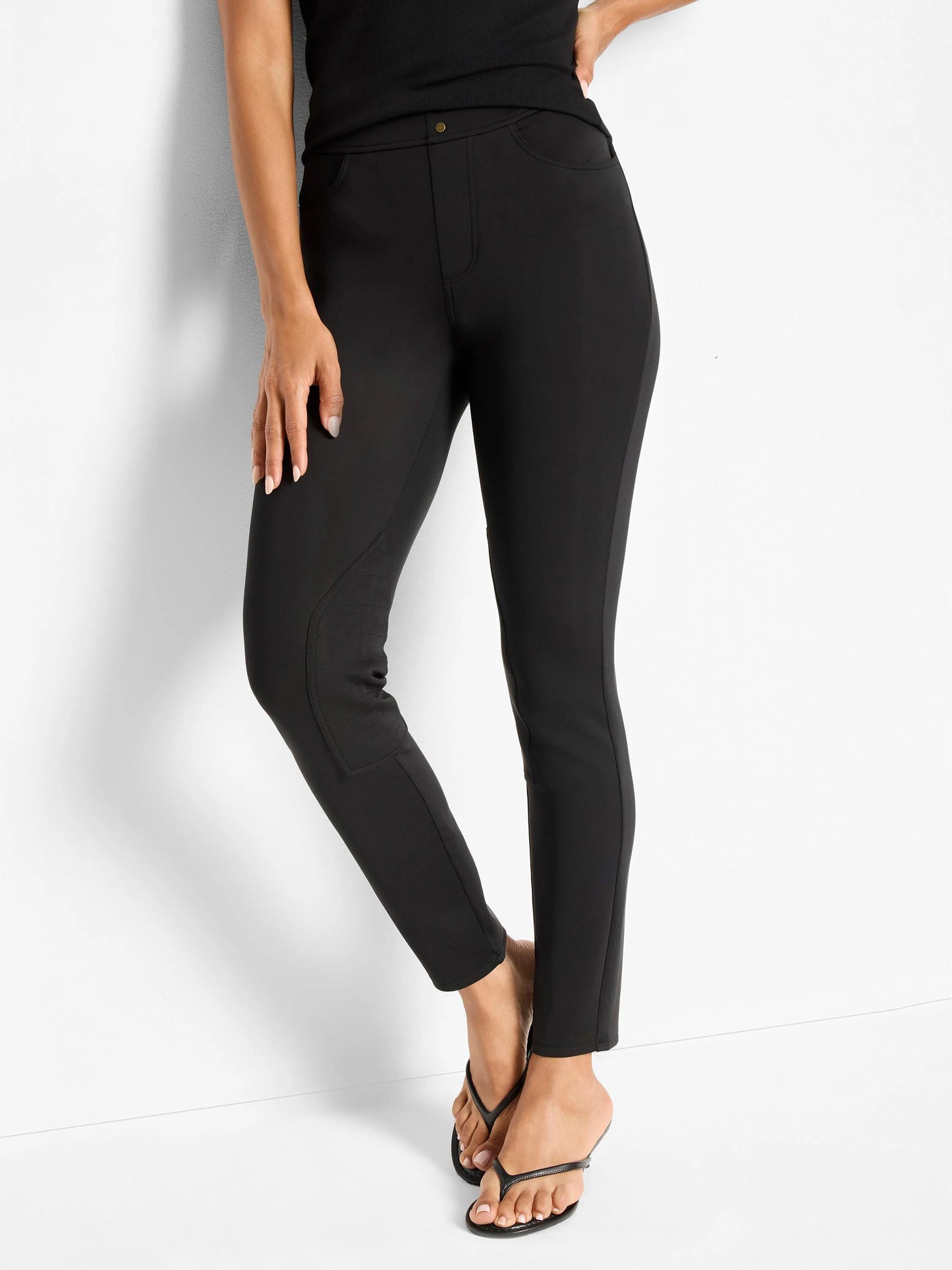 Interlock Scuba Riding Ankle Pant