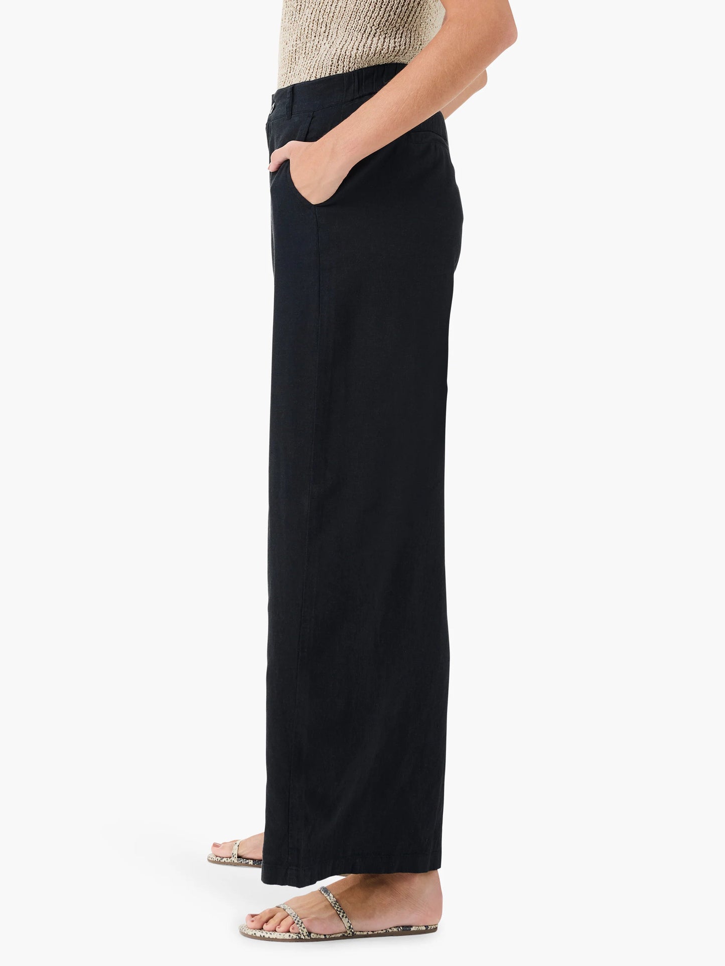 Rumba Linen Wide Leg Trouser