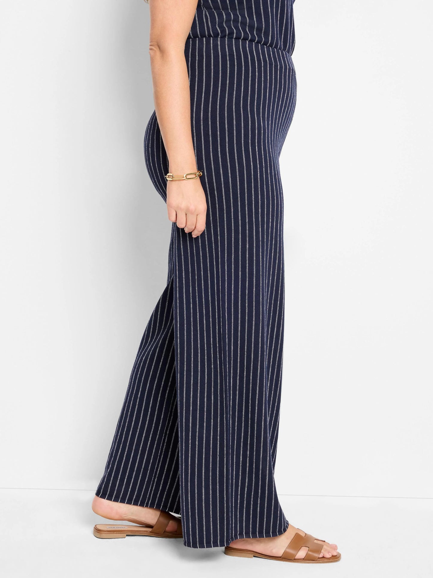 Destination Stripe Wide-Leg Pant