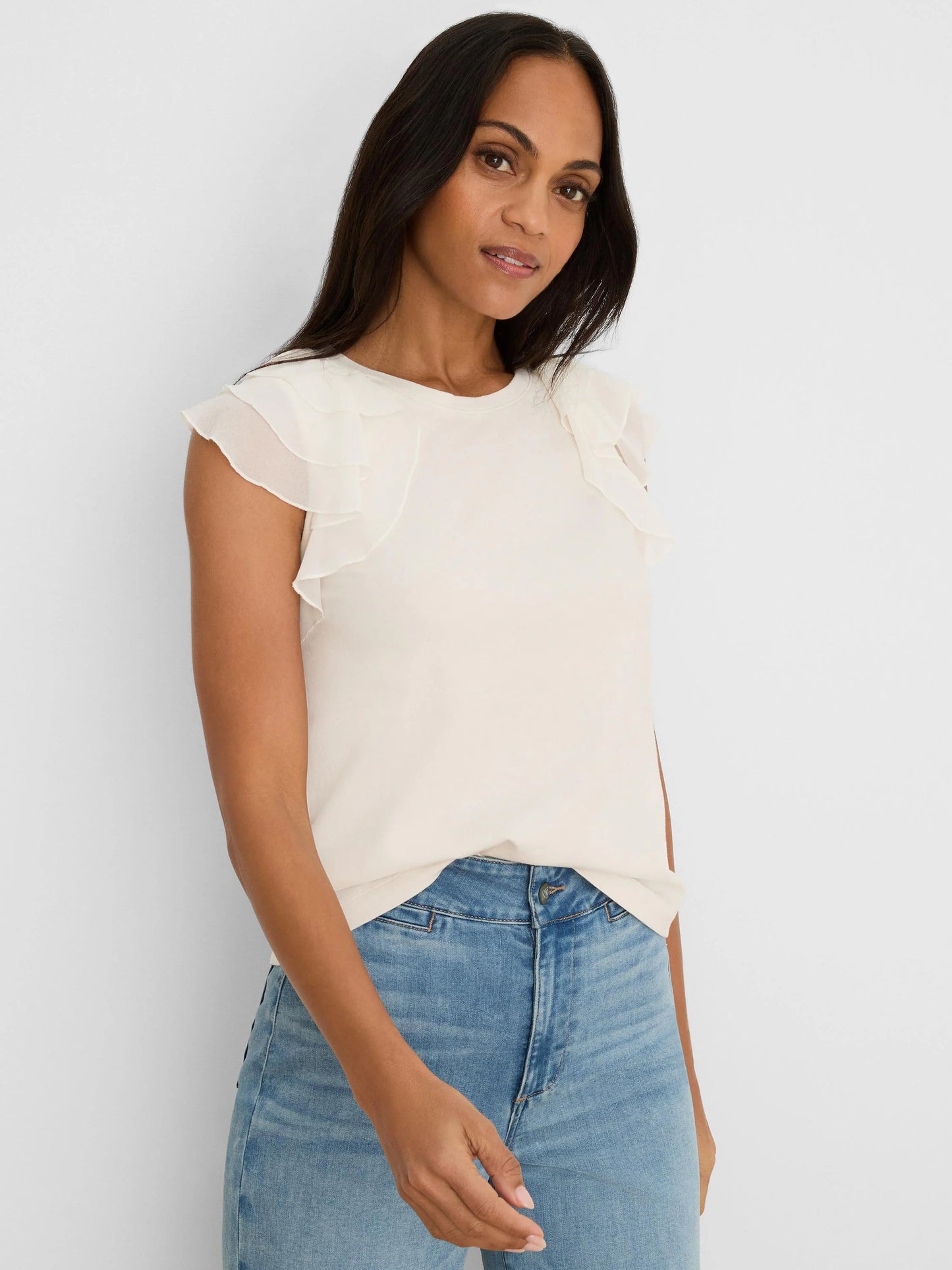 Chiffon Drift Top