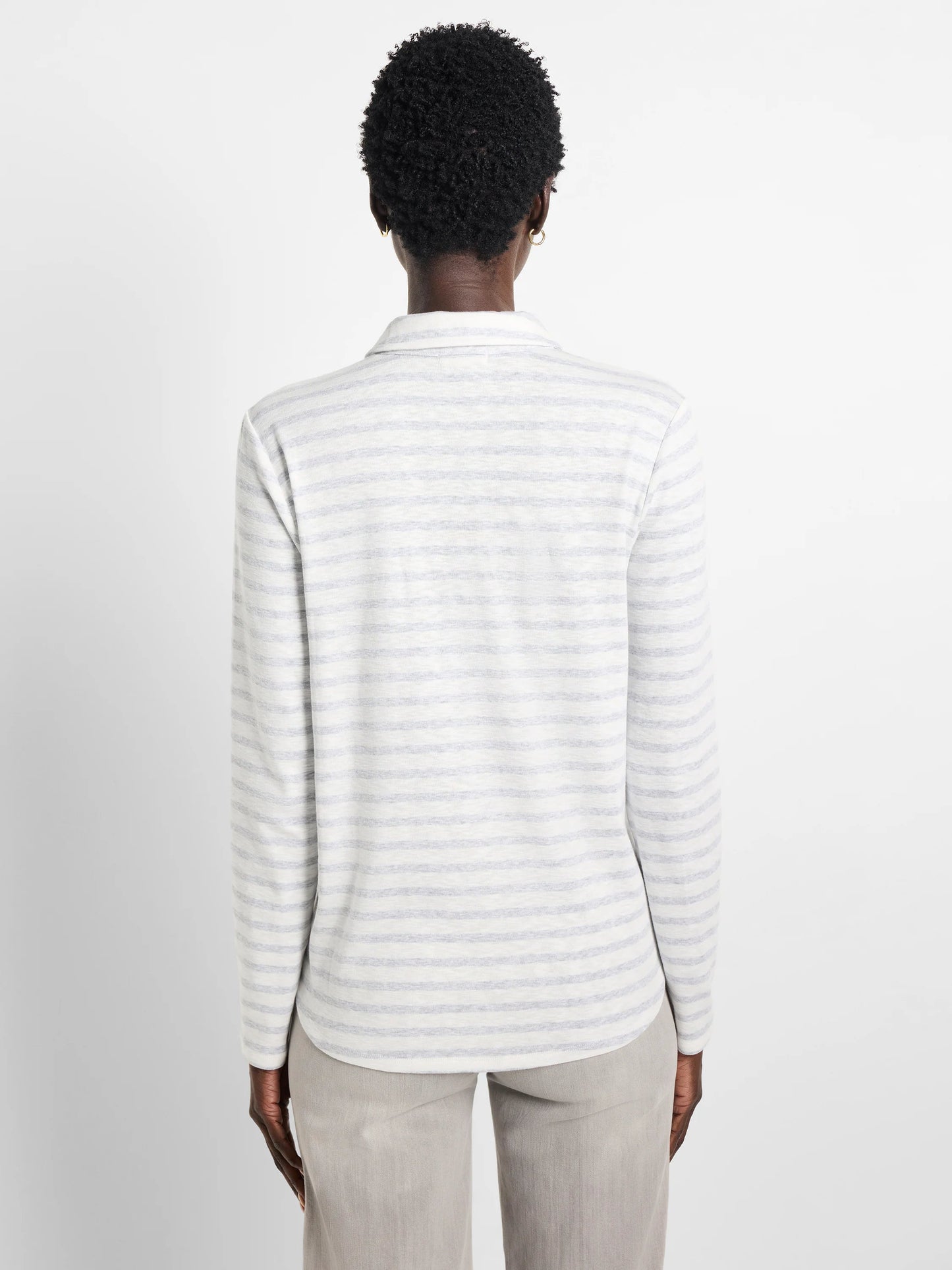 NZT Striped Easy Fit Polo