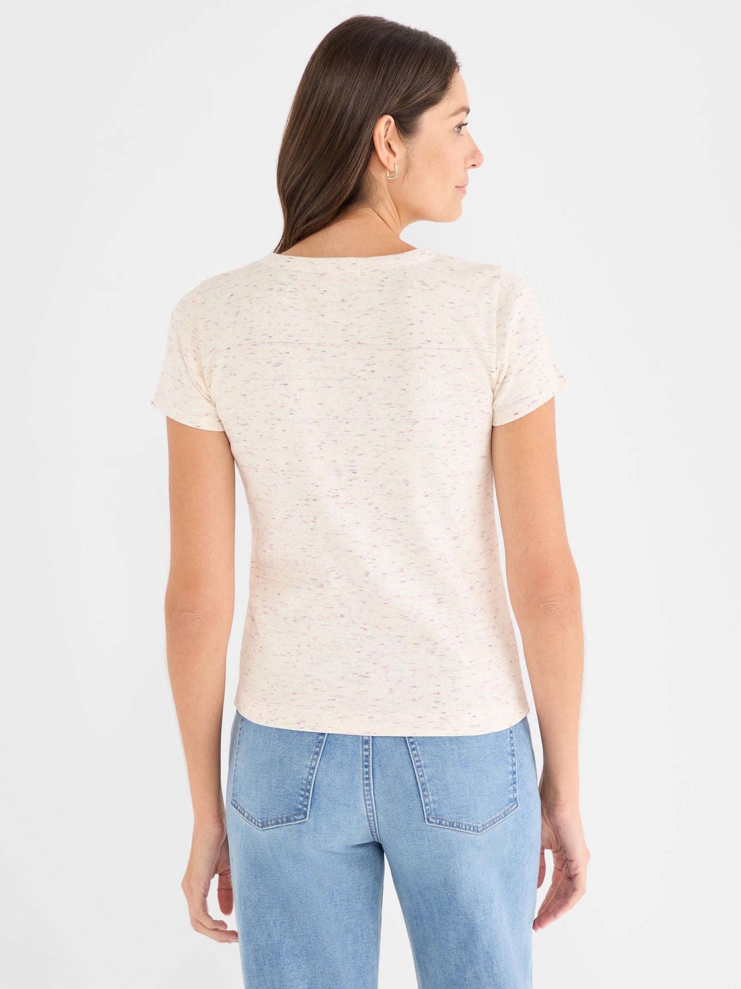 NZT Speckled Crew Neck Tee