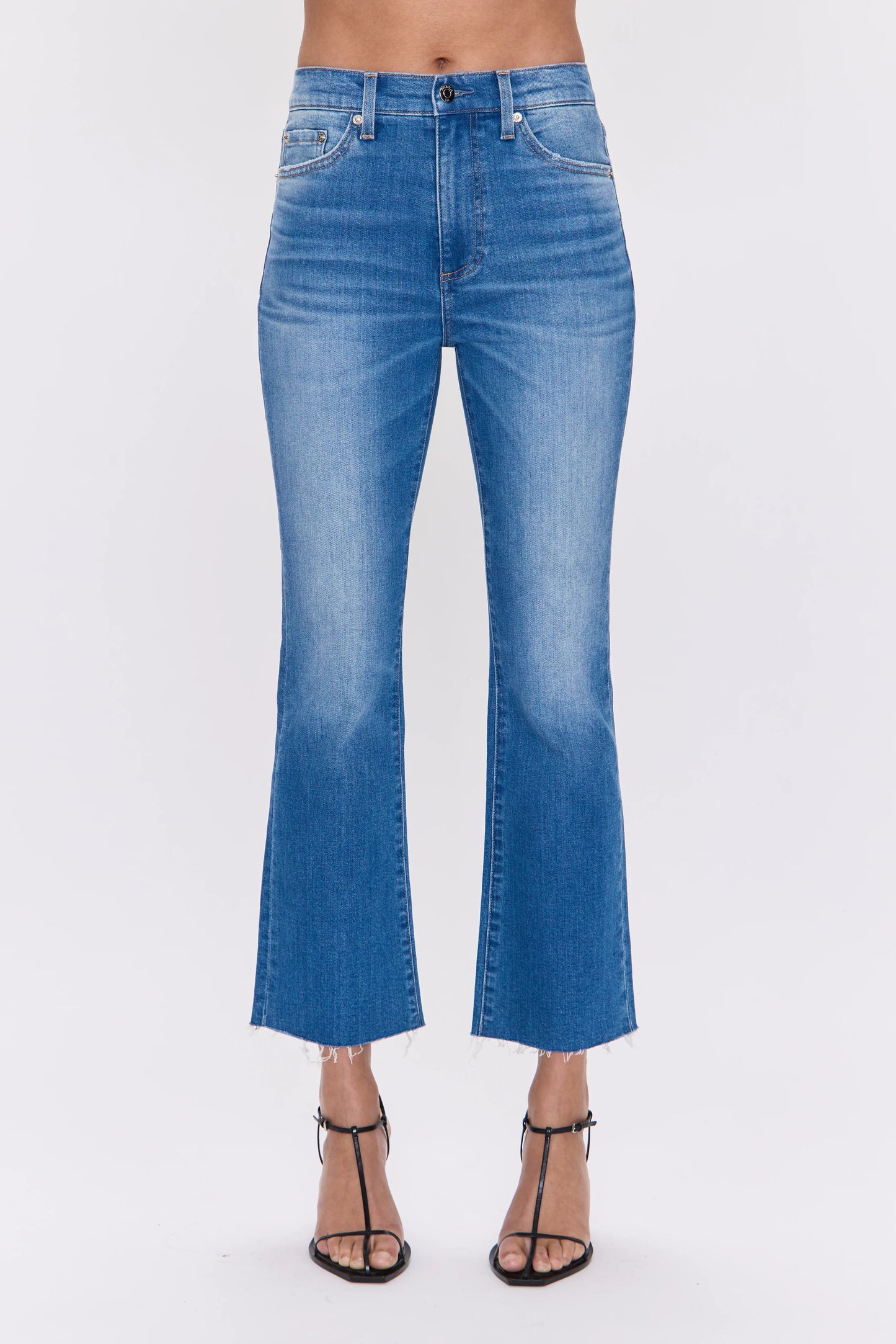 Pistola Lennon High Rise Crop Boot Jean