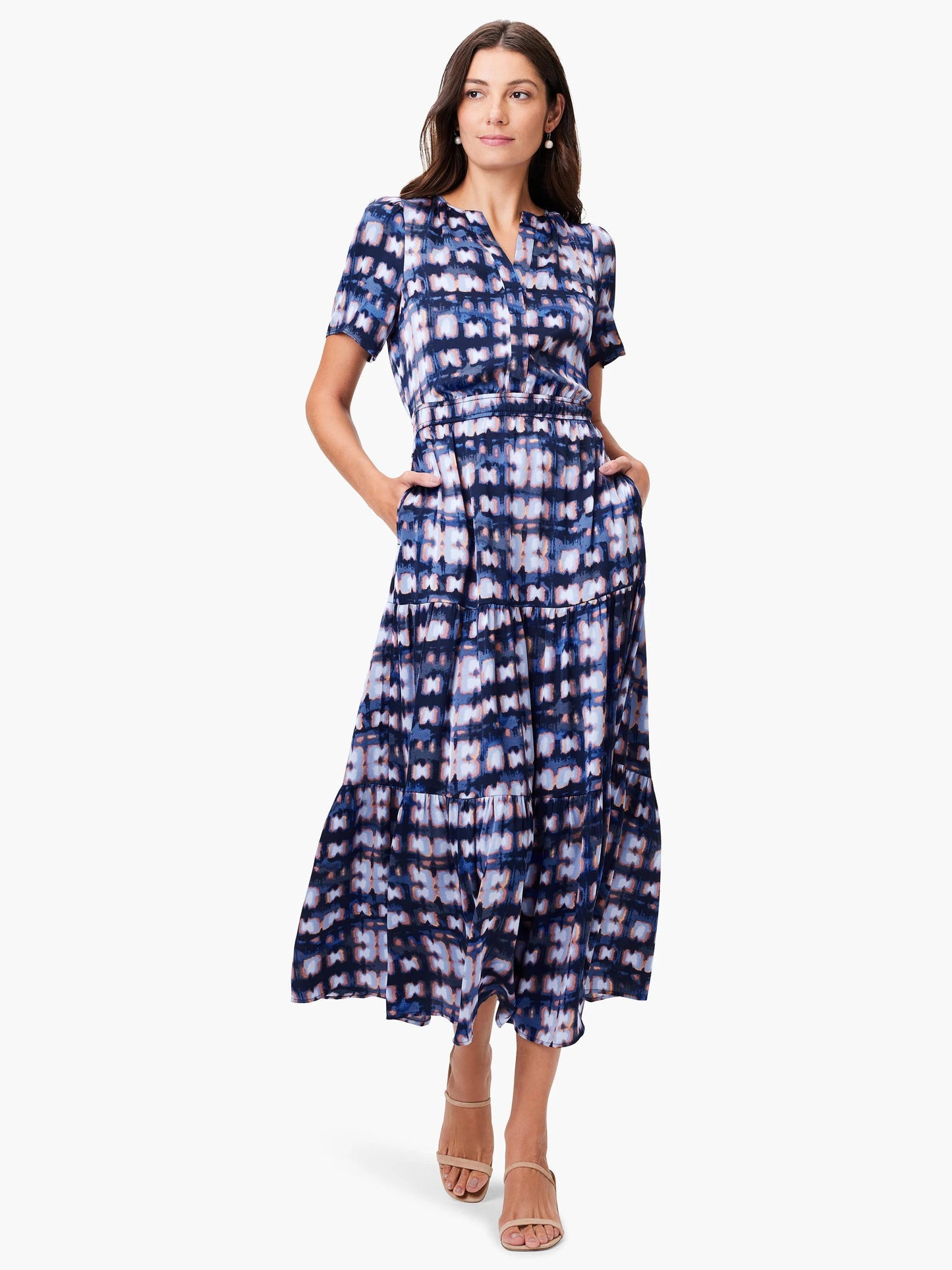 Shibori Glow Daydream Dress
