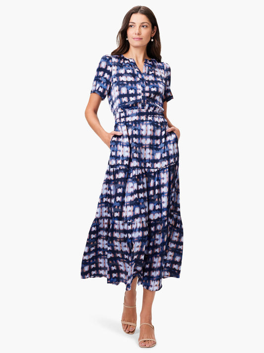 Shibori Glow Daydream Dress