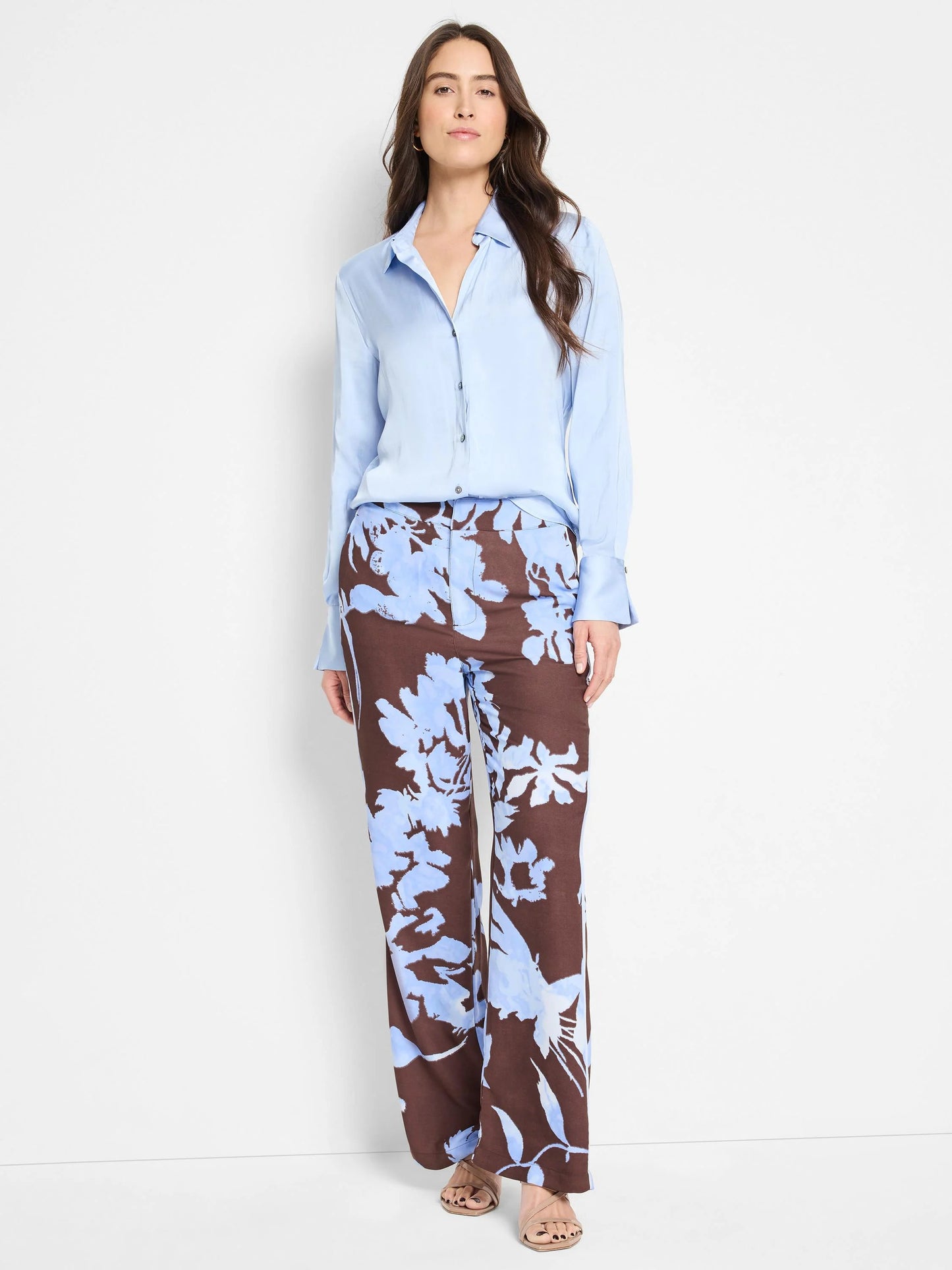 Cloud Blossom Eliot Wide Leg Pant