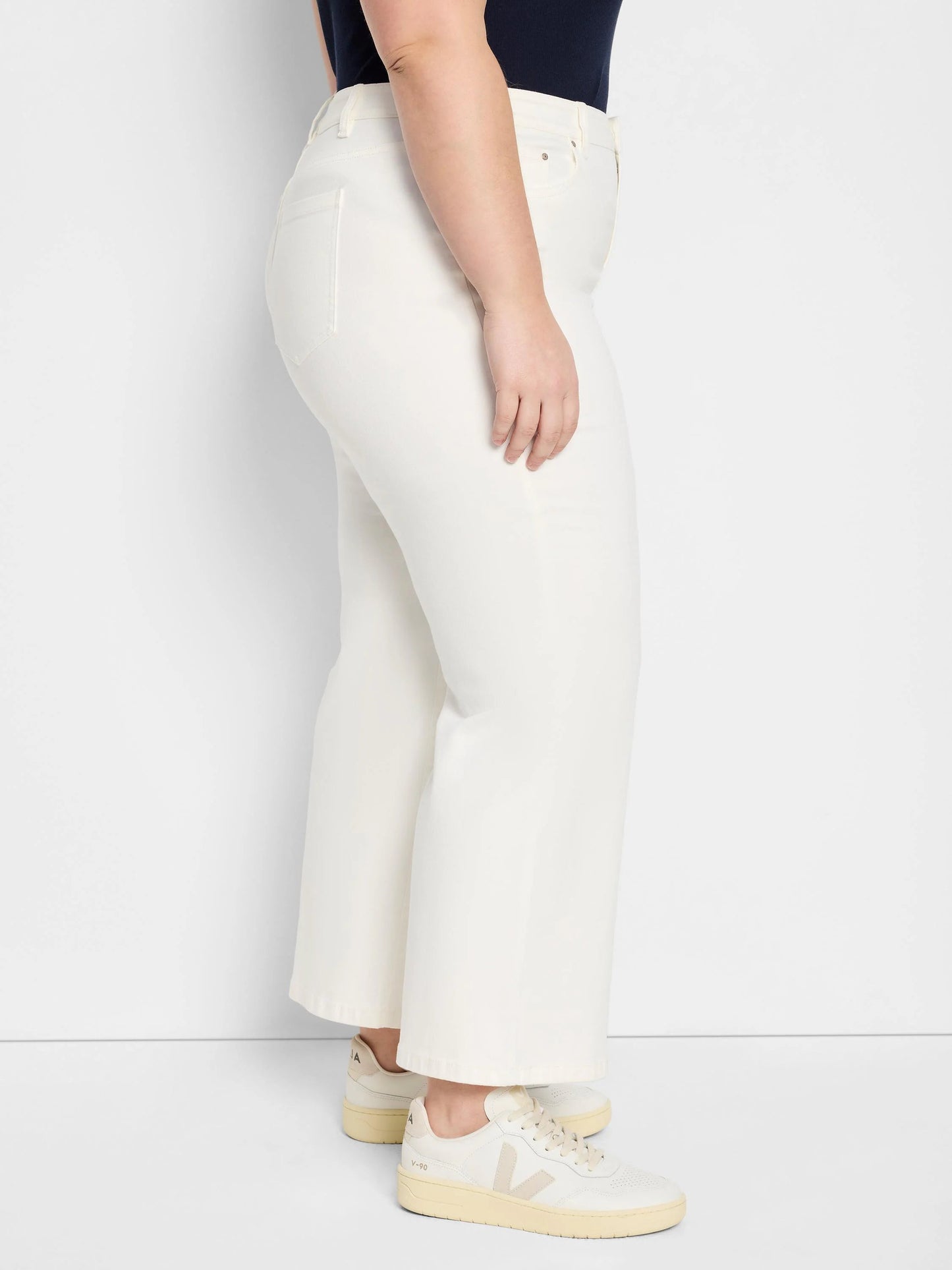 Wide Leg Weekend Ankle Jeans