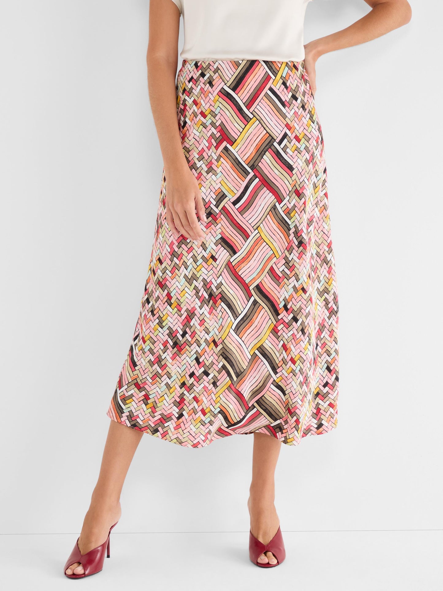 Colorweave Slip Skirt