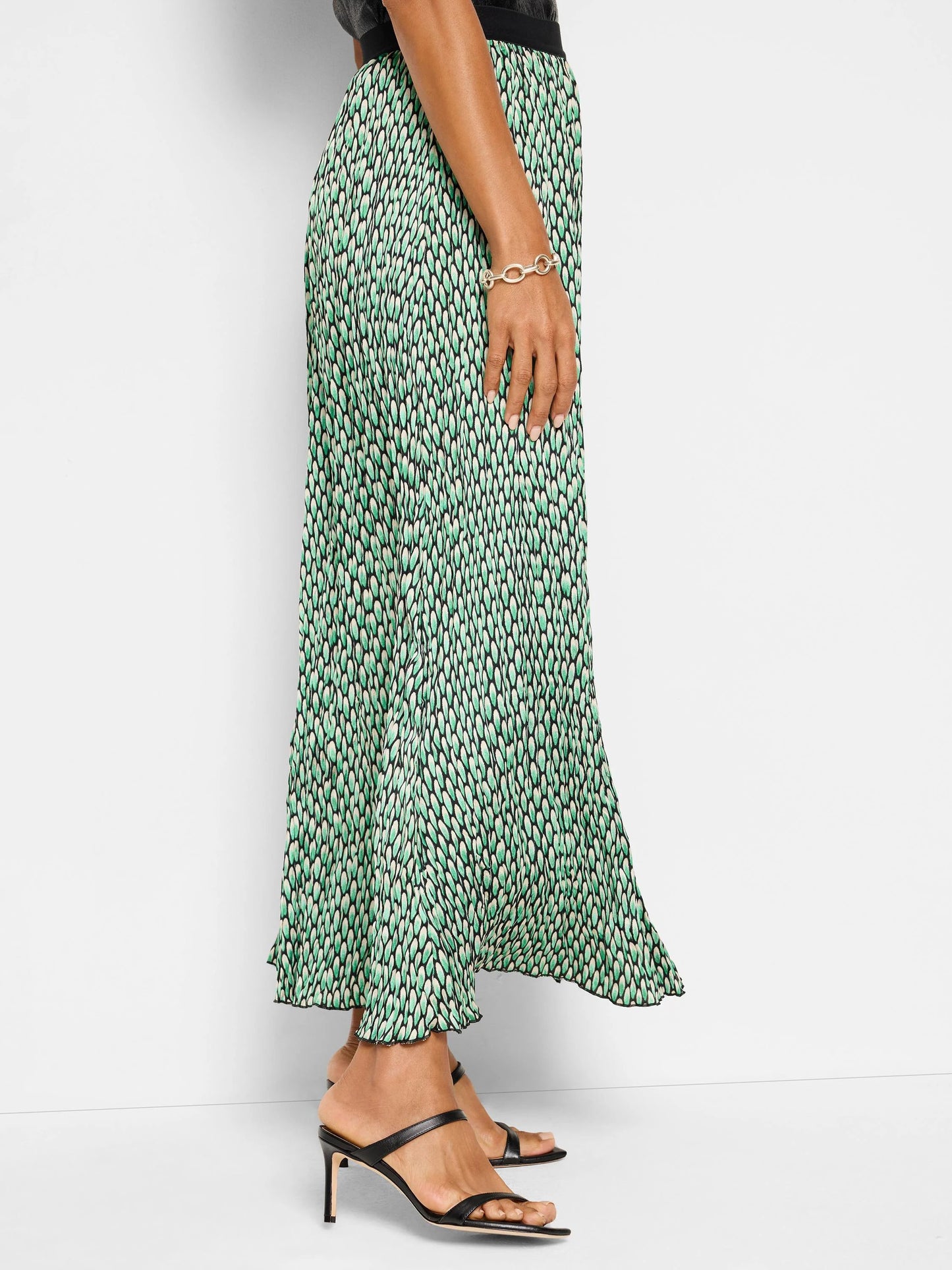 Abstract Dot Skirt