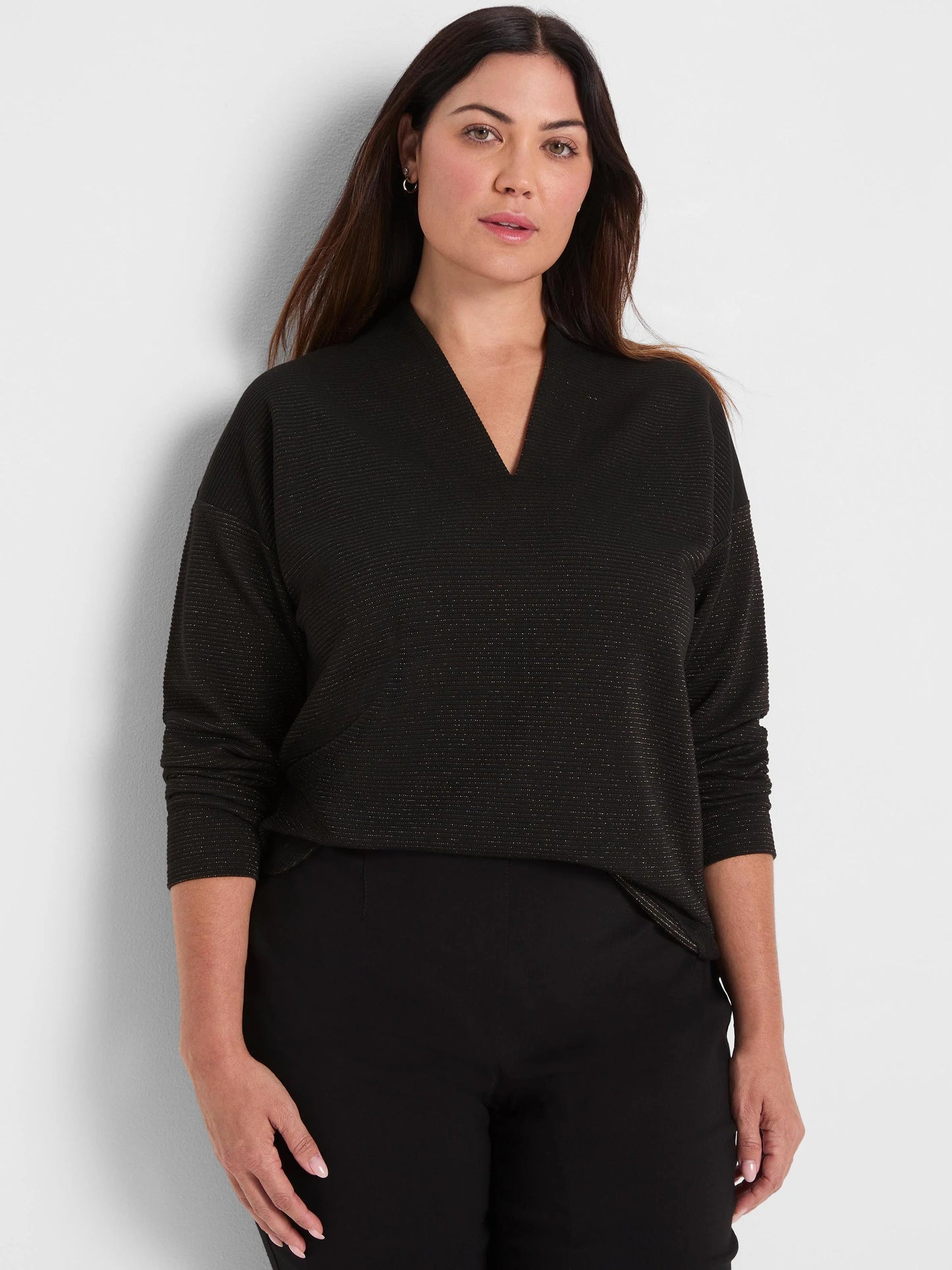Sparkle Stripe Everyday Top